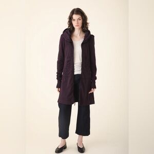 Prairie Underground Long Cloak Hoodie Brown